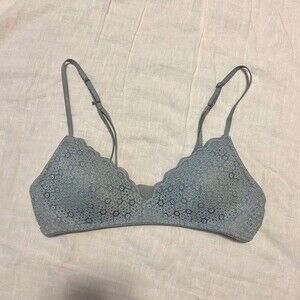 Aerie Lace Bra in Light Blue